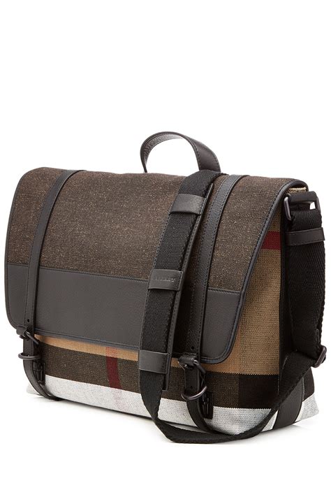 burberry men messenger bag|burberry handbags for men.